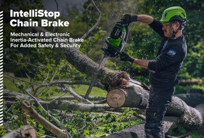 OPTIMUS 82V 3.6kw 20" Chainsaw Kit with CORE400 Battery & DP Charger | OCS600-C4DP-20