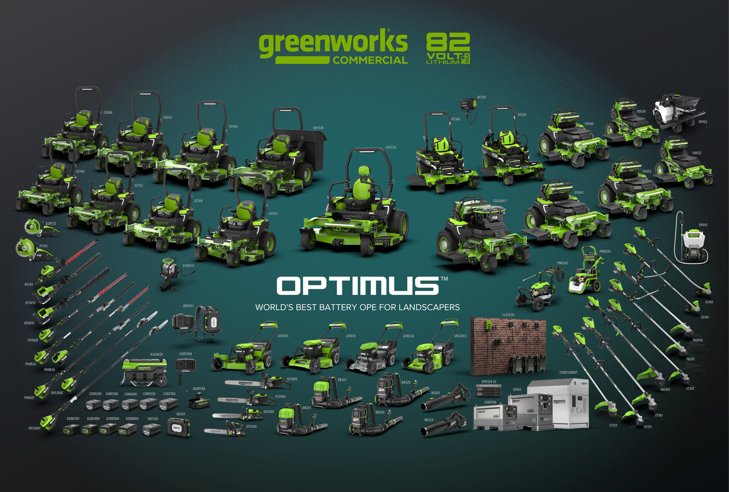 OPTIMUS 82V 5.0kw HOG Chainsaw Kit with CORE530 Battery & DP Charger | OCS800-C5DP