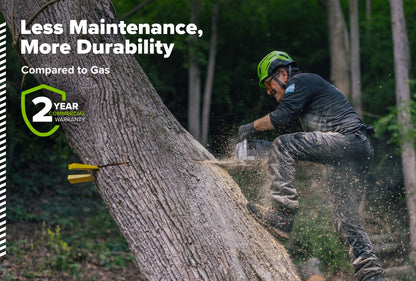 OPTIMUS 82V 5.0kw HOG Chainsaw Kit with CORE530 Battery & DP Charger | OCS800-C5DP