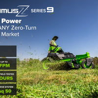 OptimusZ Series 9 52" Stand-on ZTR - 24 kWh | OS952