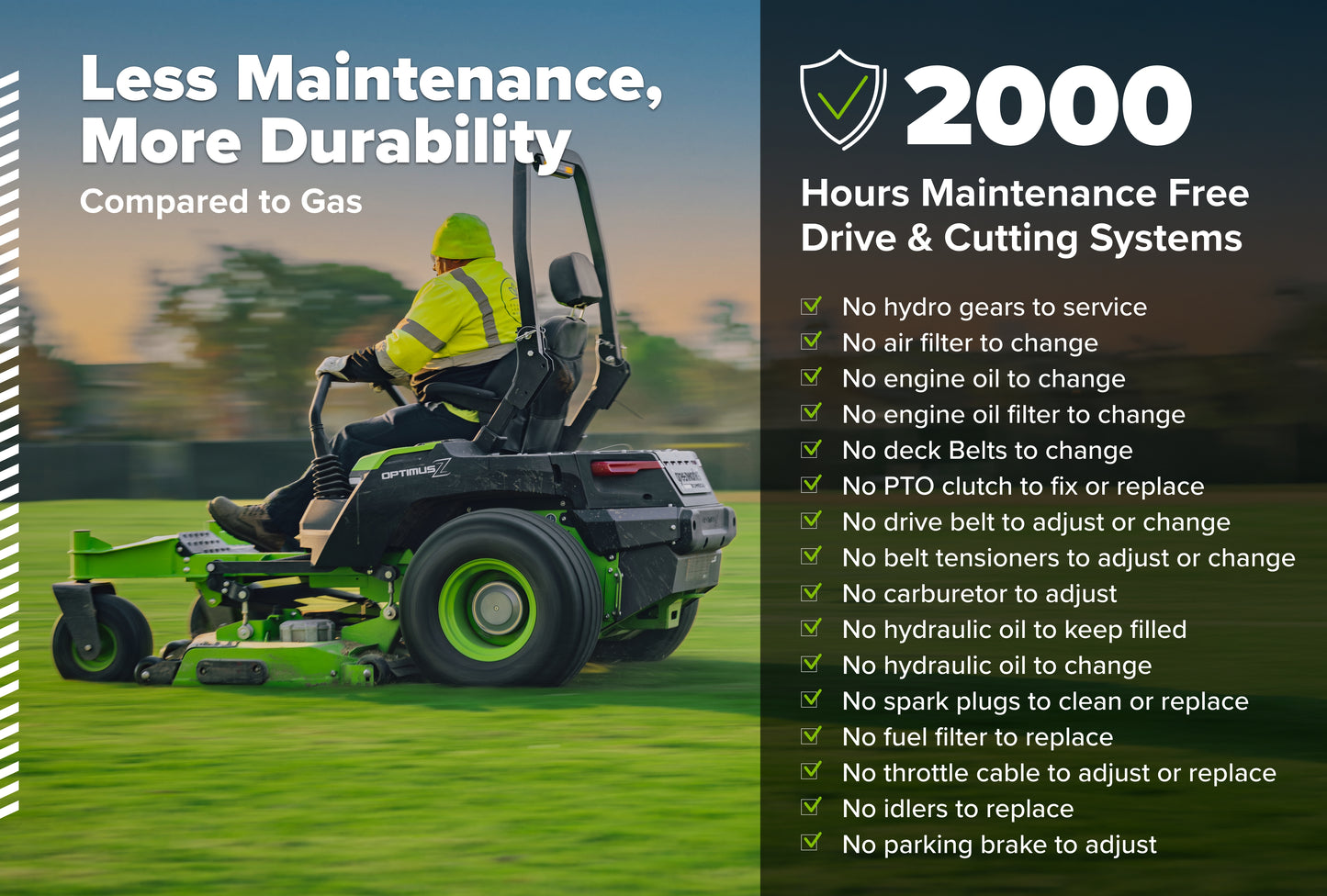 OptimusZ Series 9 48" Ride-on ZTR - 24 kWh | OZ948