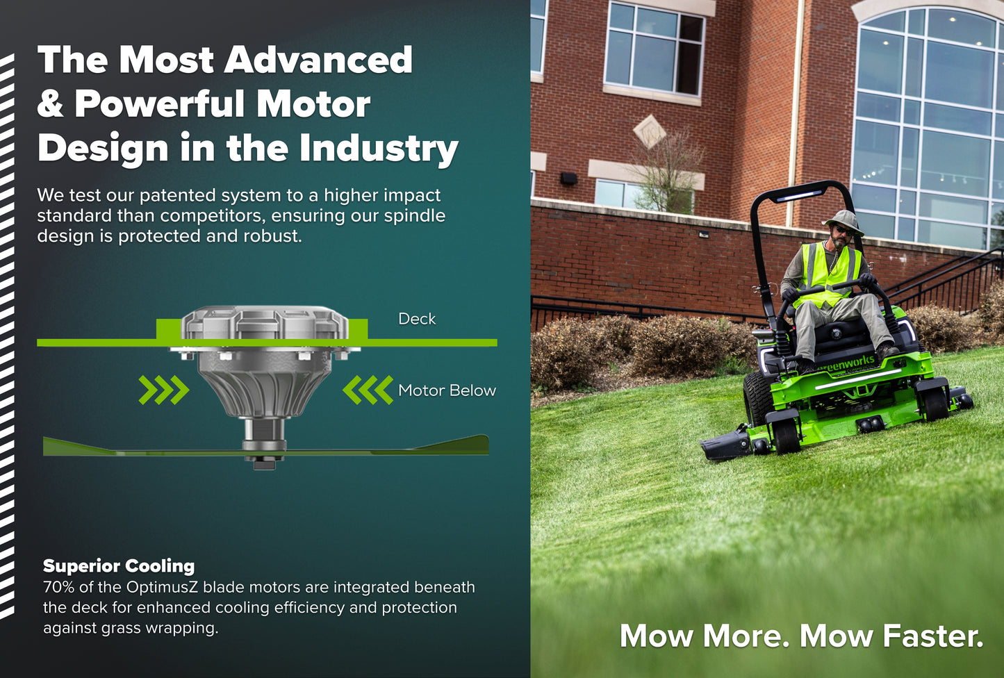 OptimusZ Series 9 48" Ride-on ZTR - 24 kWh | OZ948