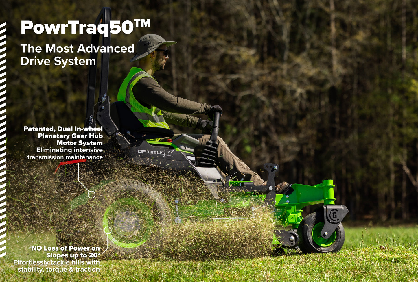 OptimusZ Series 9 52" Ride-on ZTR - 24 kWh | OZ952