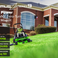 OptimusZ Series 9 60" Ride-on ZTR - 24 kWh | OZ960
