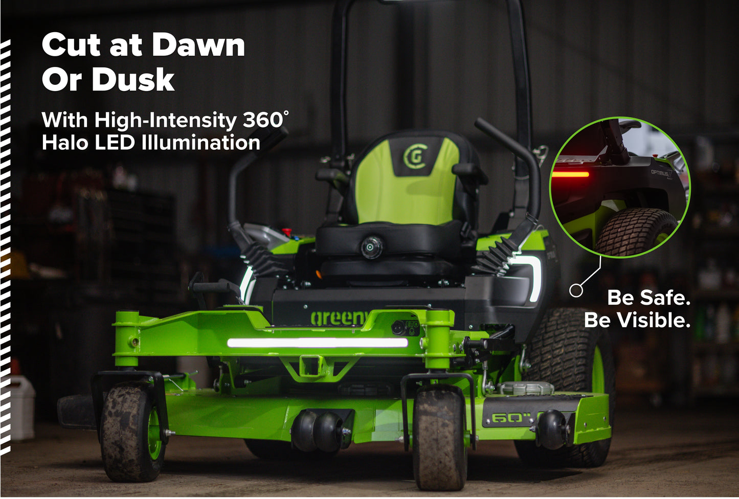 OptimusZ Series 9 60" (Rear Discharge) Ride-on ZTR - 24 kWh | OZ960R