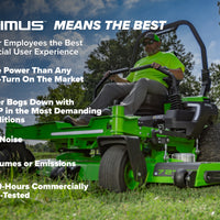 OptimusZ Series 9 72" (Side Discharge) Ride-on ZTR - 36 kWh | OZ972