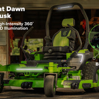 OptimusZ Series 9 72" (Rear Discharge) Ride-on ZTR - 36 kWh | OZ972R