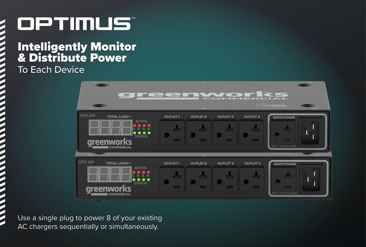 Optimus 4-Channel Power Distribution Manager 2-Stack| GPD124-2S