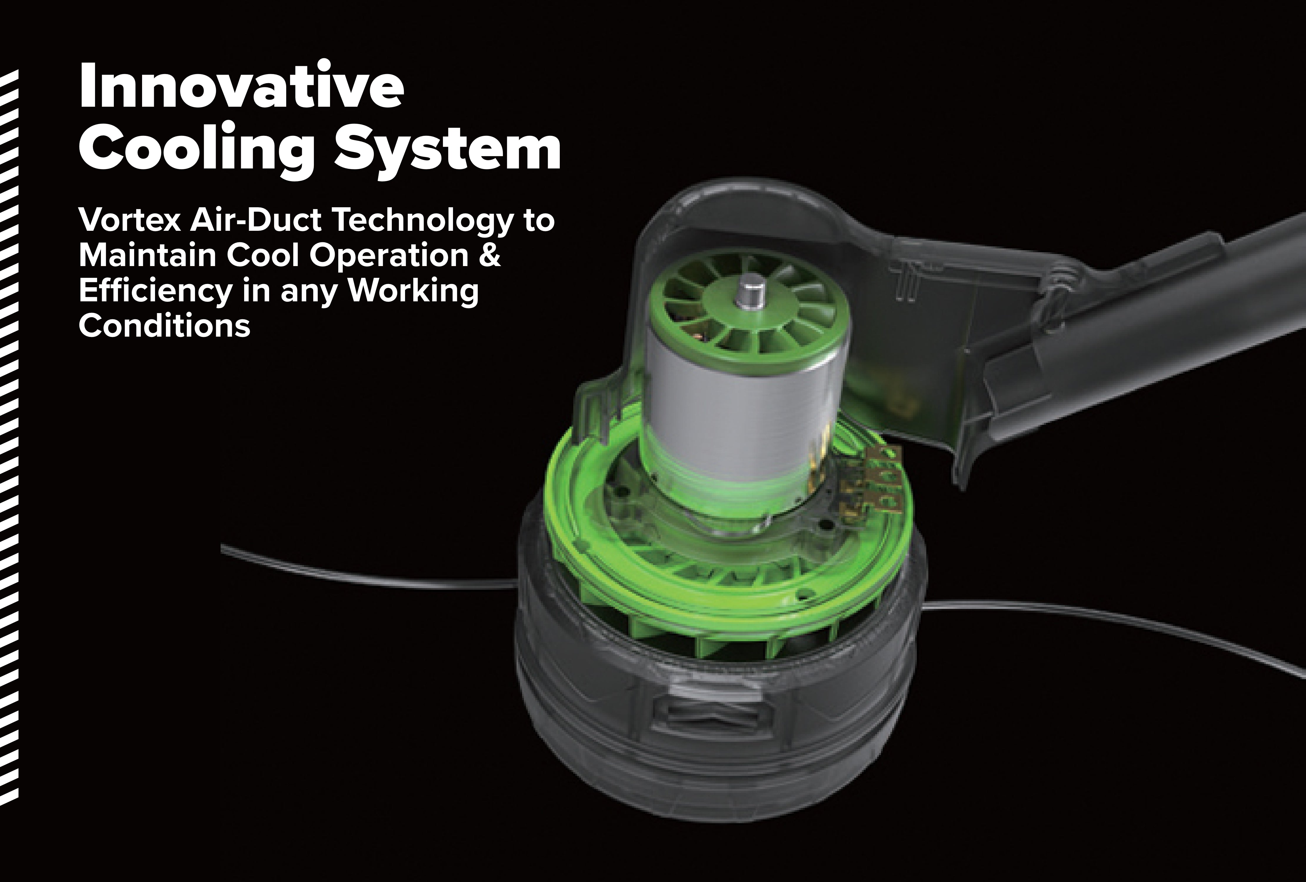 82V 1.6 kW String Trimmer With 4 Ah Battery | ST161-4DP