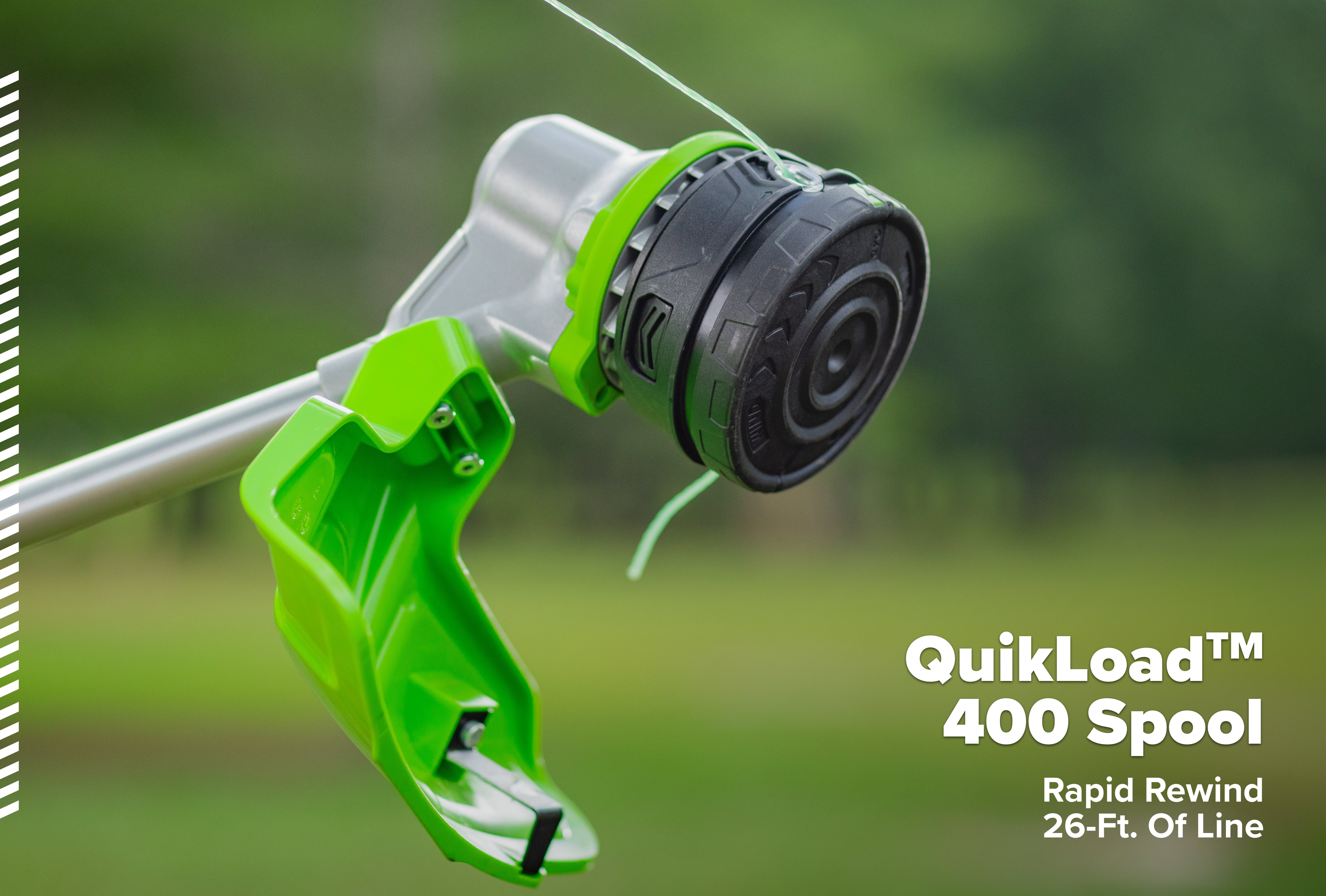 82V 1.2kW String Trimmer with Core300 Battery and Dual Port
