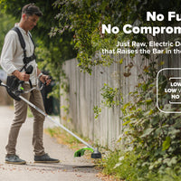 Optimus 82V 2.0 kW Bike Handle String Trimmer Kit | TB201-C4DP