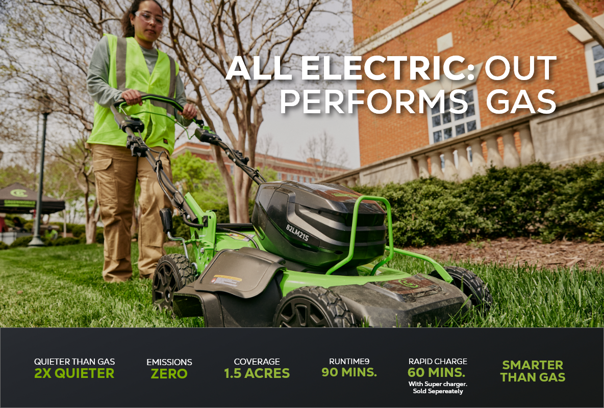 82V 21" Brushless Self-Propelled Mower with 8Ah Battery and Dual Port Charger | 82LM21S-8DP