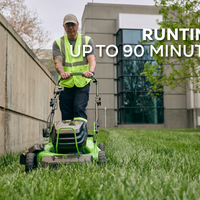 82V 21" Brushless Self-Propelled Mower with 8Ah Battery and Dual Port Charger | 82LM21S-8DP