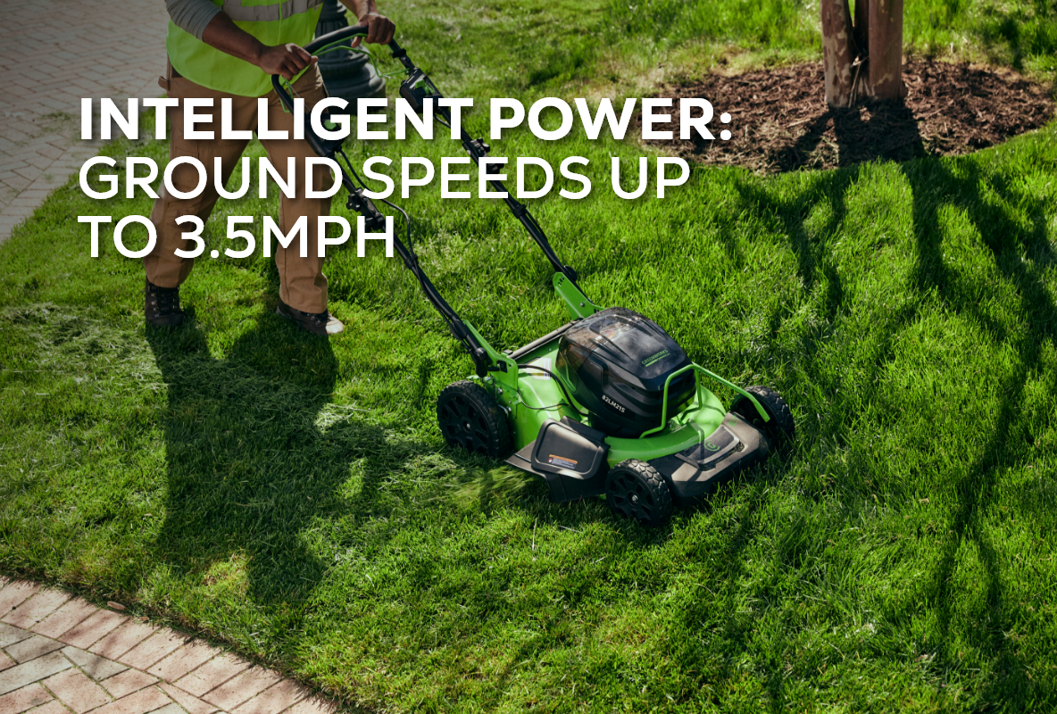 82V 21" Brushless Push Mower with (1) 5Ah Battery and Dual Port Charger (82LM21-5DP)