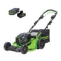 82V 21" Brushless Self-Propelled Mower with 8Ah Battery and Dual Port Charger | 82LM21S-8DP