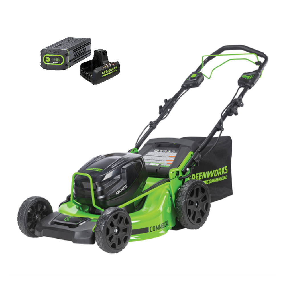 82V 21" Brushless Self-Propelled Mower with 8Ah Battery and Dual Port Charger | 82LM21S-8DP