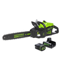 82V 18" 2.7kW Chainsaw with 4Ah Battery and Dual Port Charger | 82CS271