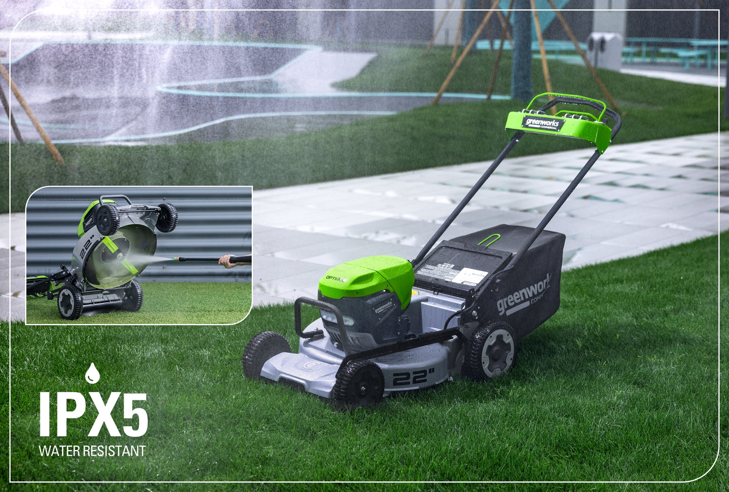 Optimus 82V 22” Self-propelled Mower | ATM22A