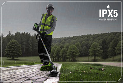 Optimus 82V 1.6 kW String Trimmer With (1) 4 Ah Battery and Dual Port Charger | ST161-4DP