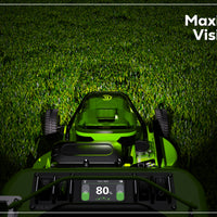 OPTIMUS 82V 30” Self-Propelled Lawn Mower with (3) 8Ah Batteries and Dual Port Charger | 82LM30S-83DP