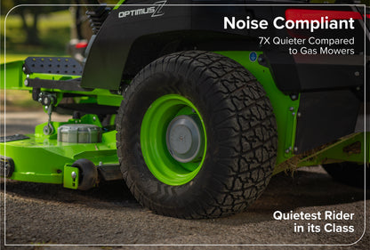 OptimusZ Series 9 72" (Rear Discharge) Ride-on ZTR - 36 kWh | OZ972R