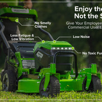Optimus 82V 30" All-Terrain Mower with (3) CORE530 Batteries and DP Charger| ATM30C-C5DP