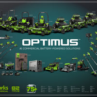 Optimus 82V 22” Self-propelled Mower With (2) 8 Ah Batteries And Dual Port Charger | ATM22A-82DP