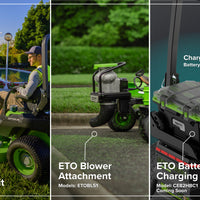 OptimusZ Series 9 72" (Rear Discharge) Ride-on ZTR - 36 kWh | OZ972R