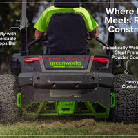 OptimusZ Series 9 72" (Rear Discharge) Ride-on ZTR - 36 kWh | OZ972R