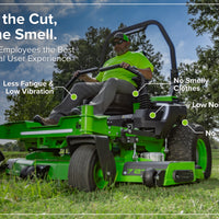 OptimusZ Series 9 72" (Rear Discharge) Ride-on ZTR - 36 kWh | OZ972R