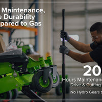 OptimusZ Series 9 72" (Rear Discharge) Ride-on ZTR - 36 kWh | OZ972R