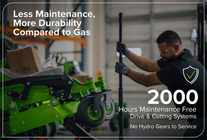 OptimusZ Series 9 72" (Rear Discharge) Ride-on ZTR - 36 kWh | OZ972R