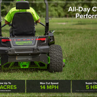 OptimusZ Series 9 72" (Rear Discharge) Ride-on ZTR - 36 kWh | OZ972R