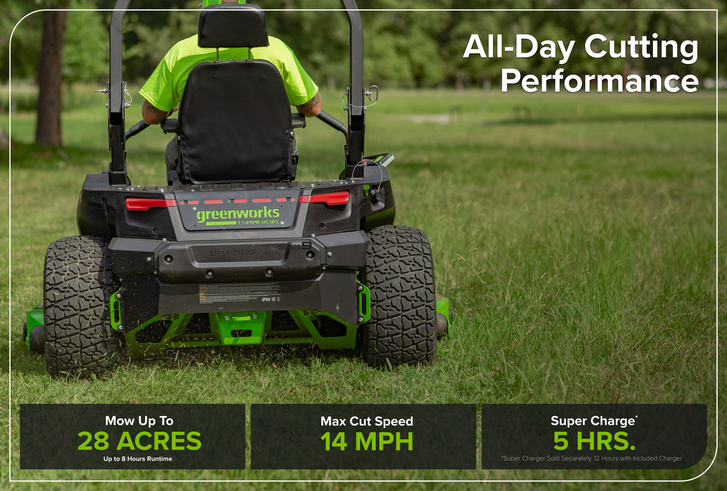 OptimusZ Series 9 72" (Rear Discharge) Ride-on ZTR - 36 kWh | OZ972R