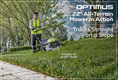 Optimus 82V 22” Self-propelled Mower | ATM22A