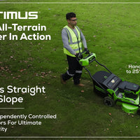 Optimus 82V 30" All-Terrain Mower with (3) CORE530 Batteries and DP Charger | ATM30-C5DP