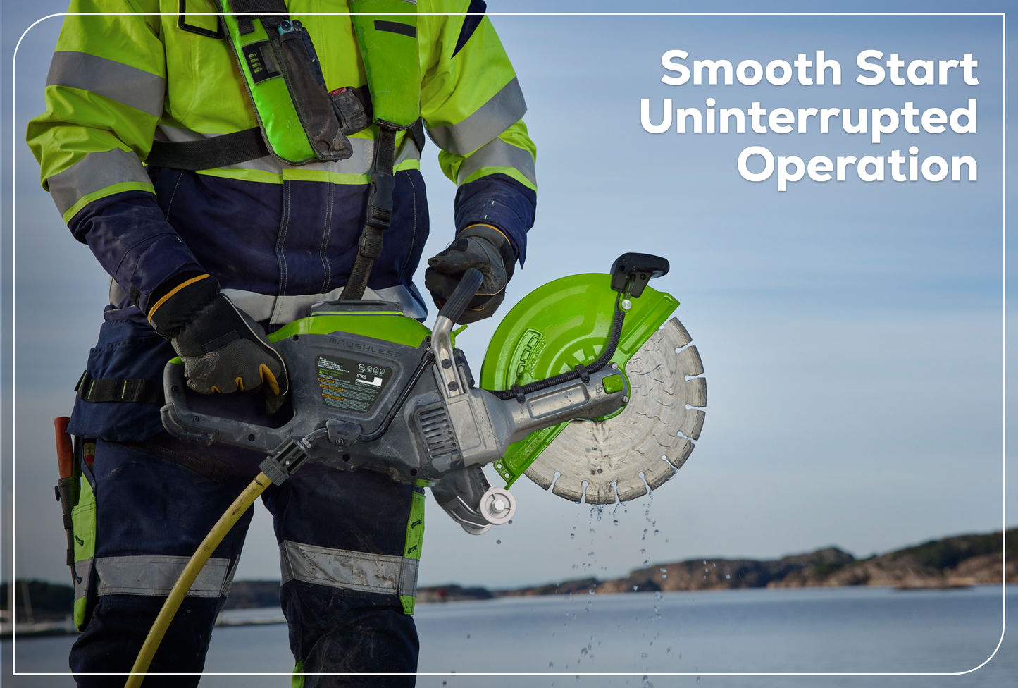 Optimus 82V 14” Power Cutter  | PC141