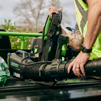 82V Dual Port Backpack Blower with Two 5Ah Batteries and Dual Port Charger | 82BA26-52DP