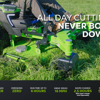 OptimusZ 48" 18kWh Ride-On Zero Turn Mower | CZ48R18X