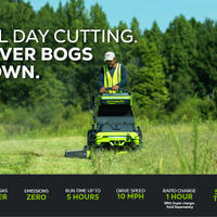 OptimusZ 36" 8kWh Stand-On Zero Turn Mower | CZ36S8X