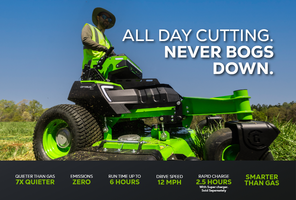 OptimusZ 48" 18kWh Stand-On Zero Turn Mower