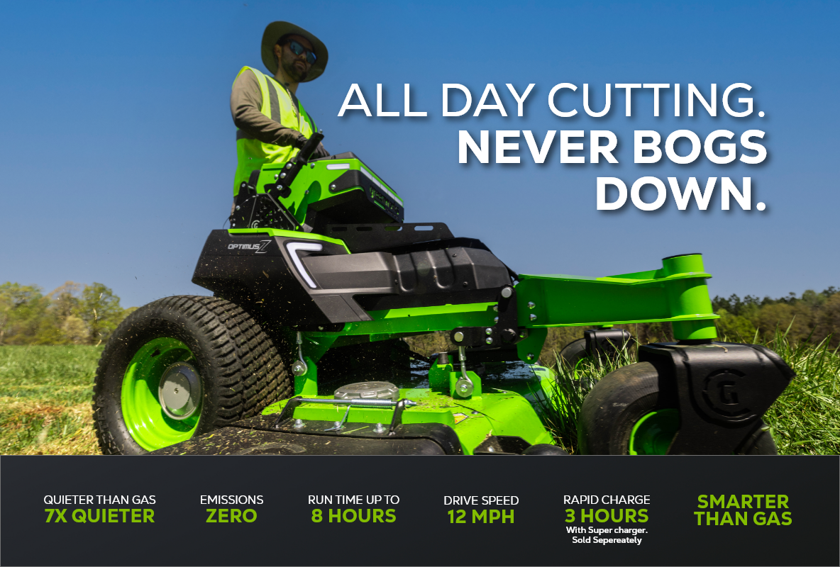 OptimusZ 52” 24kWh Stand-On Zero-Turn Mower | CZ52S24X