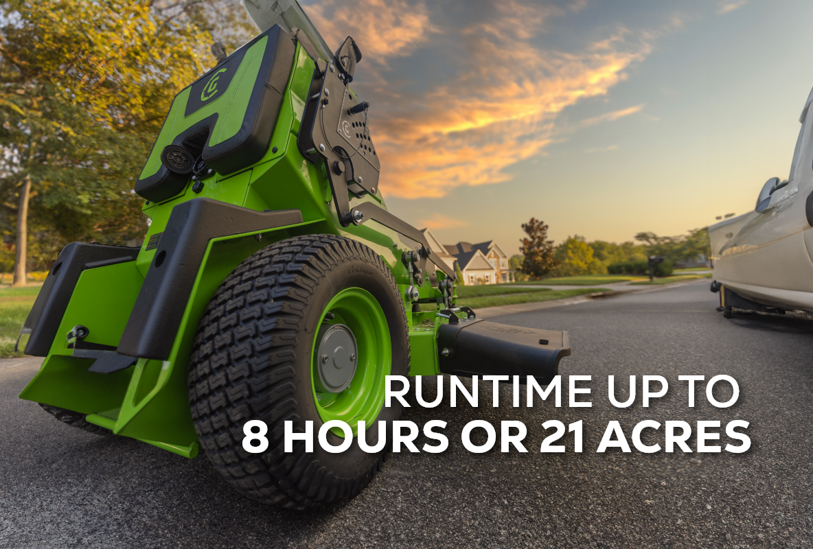 OptimusZ 48" 24kWh Stand-On Zero Turn Mower | CZ48S24X