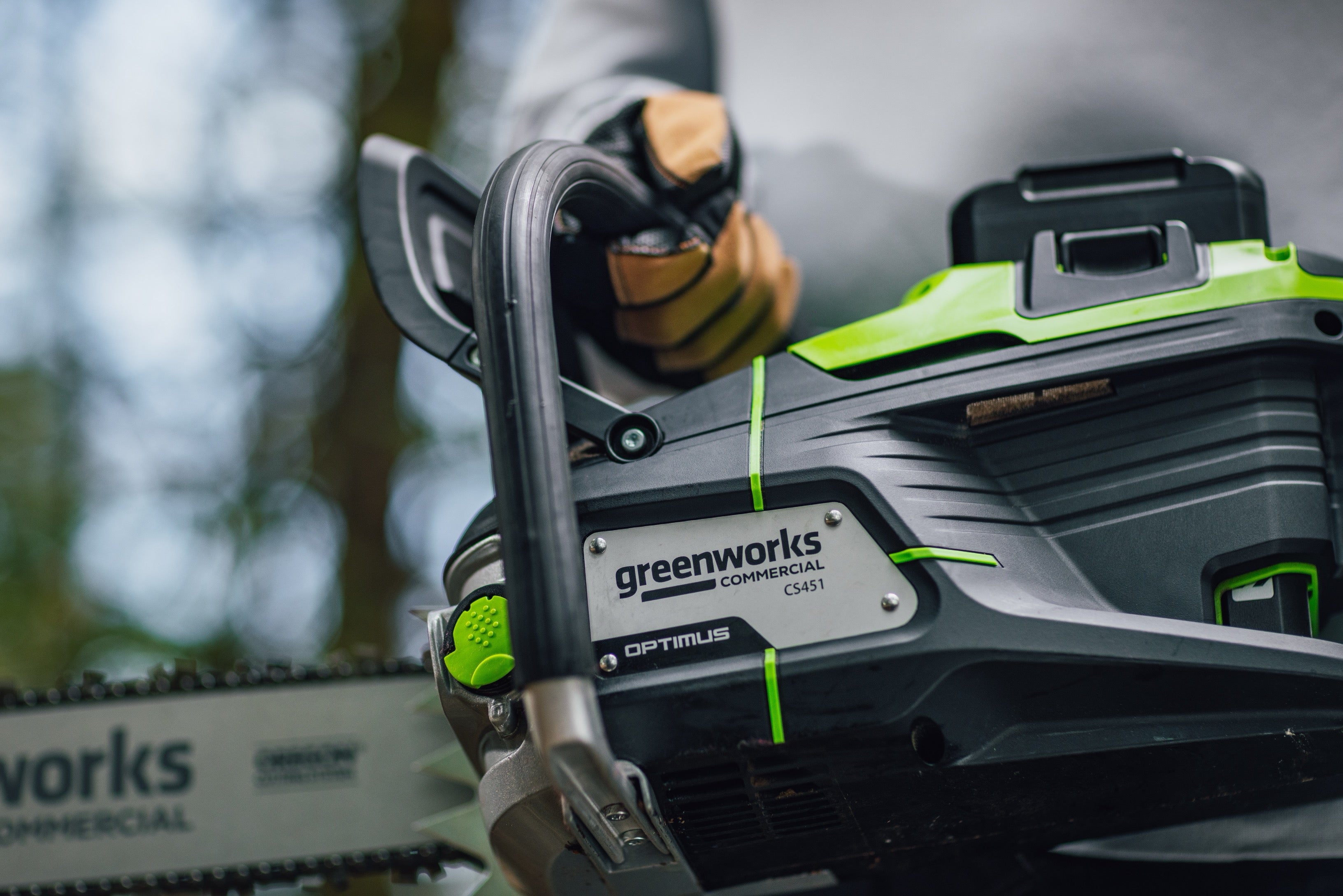 OPTIMUS CHAINSAW – greenworkscommercial