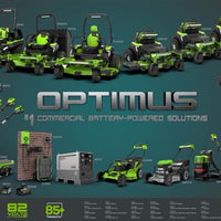 OptimusZ 60” 24kWh Ride-On Zero-Turn Mower | CZ60R24X