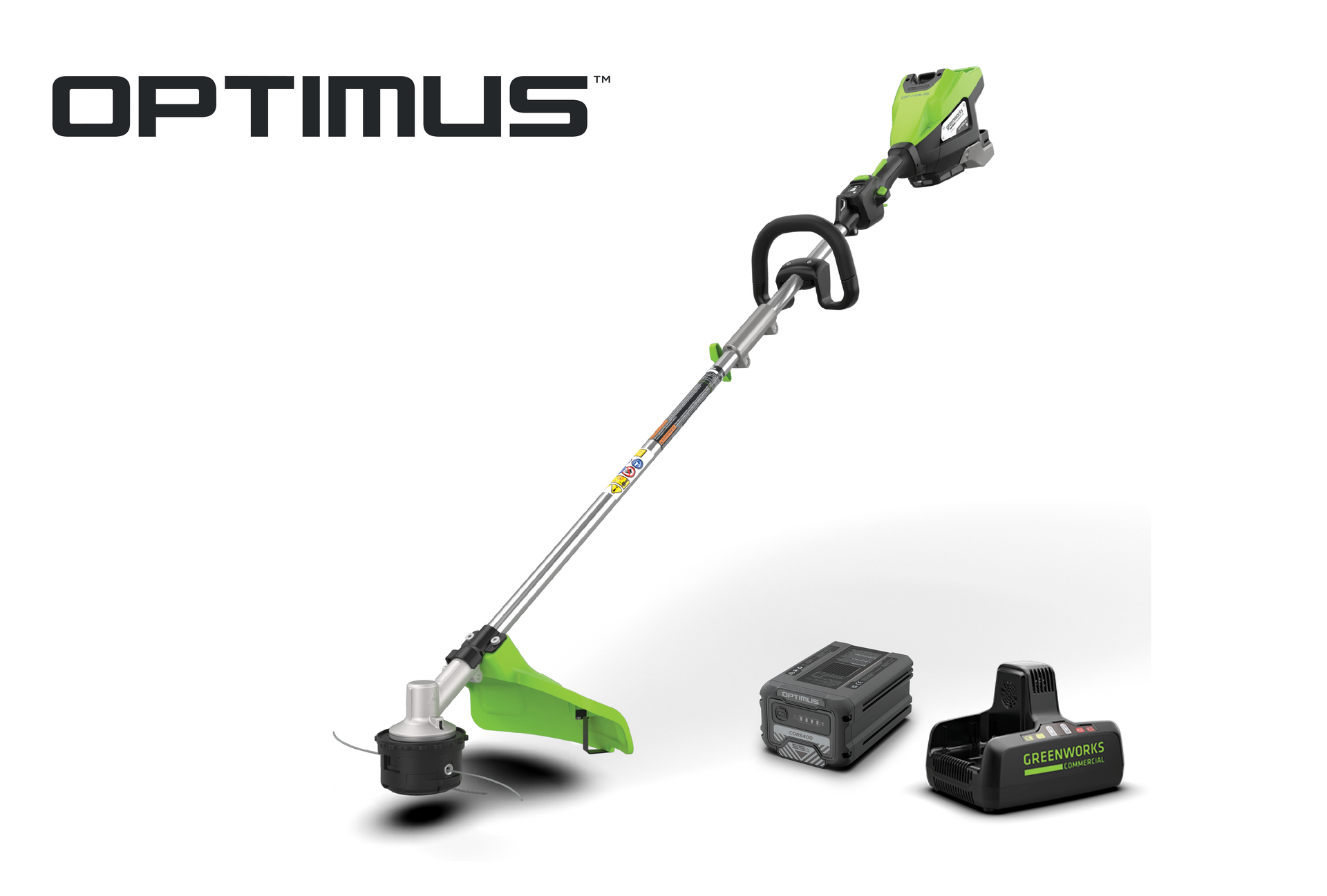 Optimus 82V 1.6 kW Attachment-Capable Powerhead Core400 Kit | OAS161-C