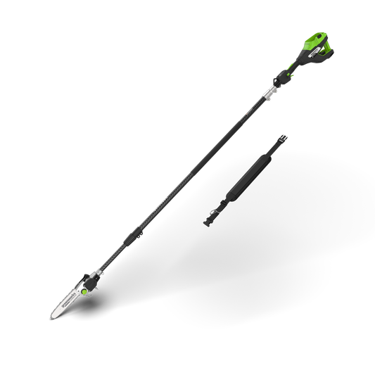 OPTIMUS 82V 10" Polesaw with Carbon Fiber Shaft with Battery and Charger | OPS300T-4DP