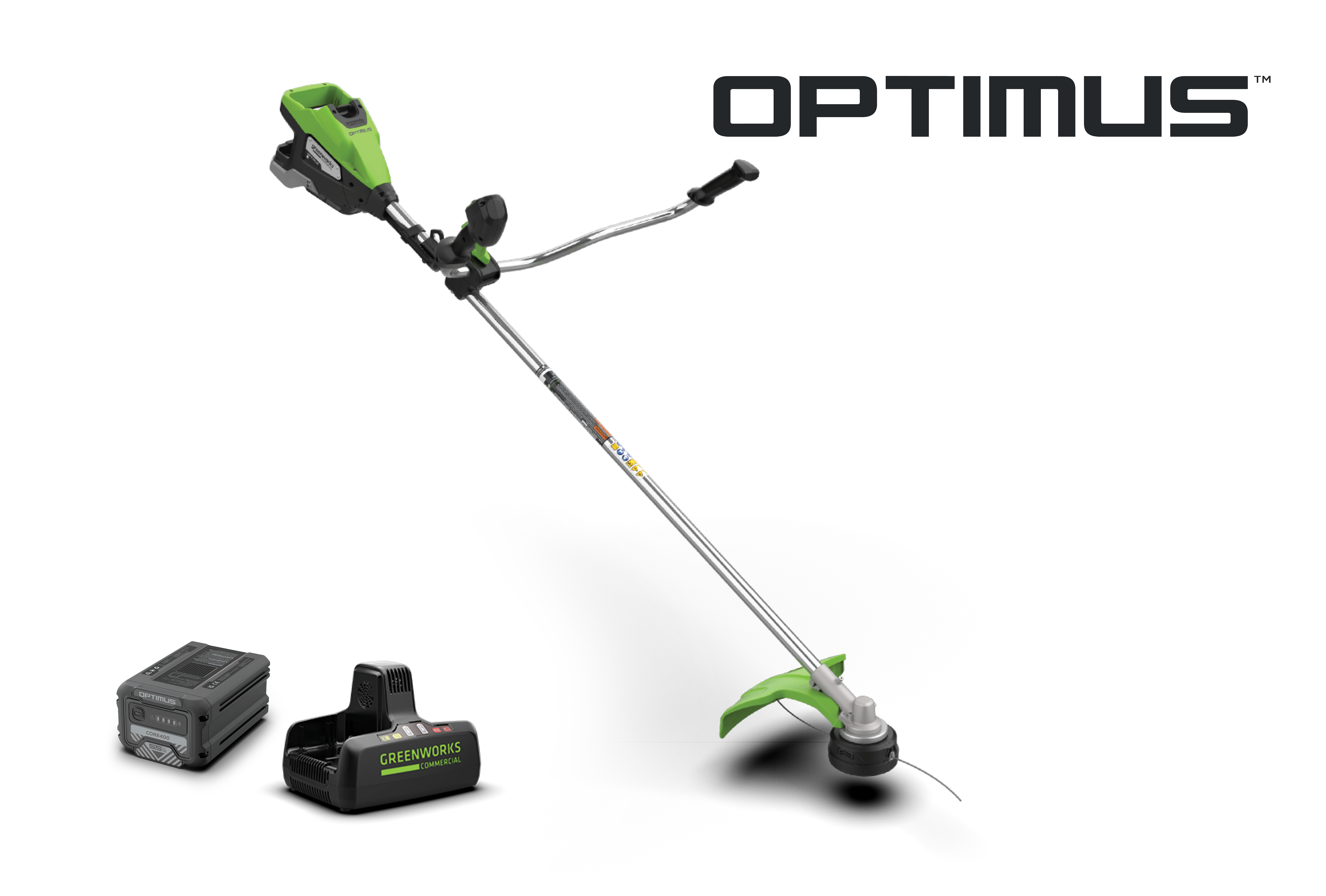 Greenworks 82V OPTIMUS 2.0kW 18" Débroussailleuse Brush Cutter Kit | TB201-4DP