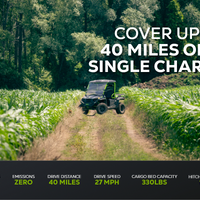 82V Utility Vehicle U500 Black | U500SB