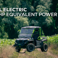 82V Utility Vehicle U500 Black | U500SB